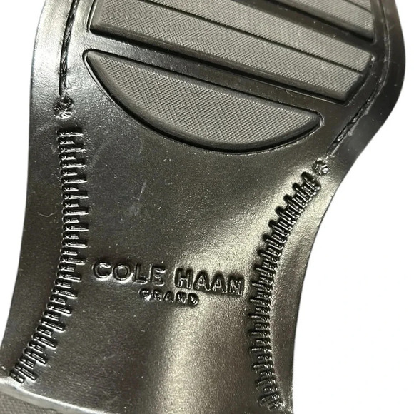 Cole Hana shoes,men leather NEW Oxford,Hawthorne Plain Ox,C32351,black,designer - Picture 8 of 15